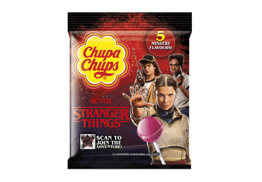 Lollipops CHUPA CHUPS STRANGER THINGS, 120 g