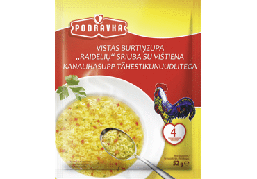 Greitai paruošiama sriuba ABC PODRAVKA, 52 g