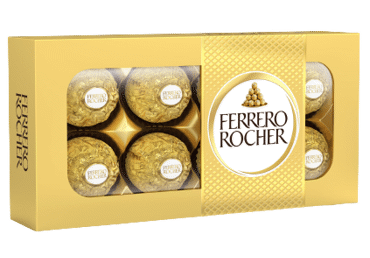 Šokoladiniai saldainiai FERRERO ROCHER, 100 g