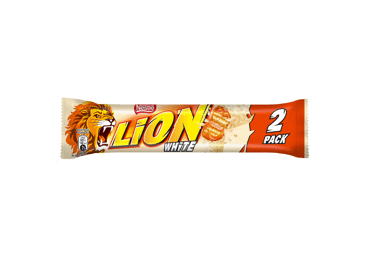 Вафельные батончики LION WHITE, 2 шт., 60 г