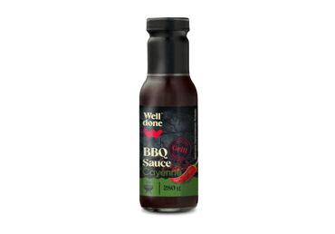 Barbecue sauce with Cayenne peppers WELL DONE, 280 g