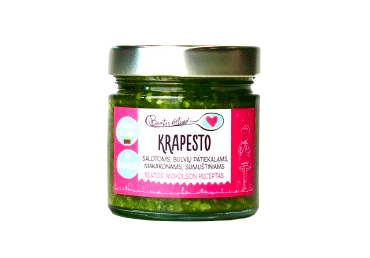Krapų padažas salotoms KRAPESTO BEATOS VIRTUVĖ, 212 ml