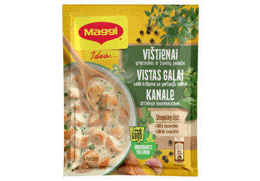 Preparation MAGGI IDEA chicken (in cream and herb sauce), 30 g