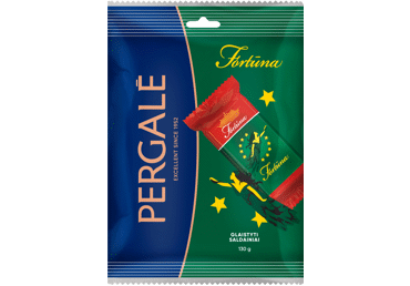 Vafliniai saldainiai PERGALĖ FORTŪNA, 130 g