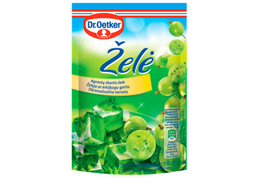 Želė DR. OETKER, agrastų skonio, 72 g