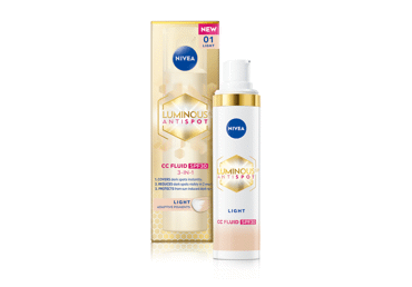 Veido fluidas NIVEA LUMINOUS630CC LIGHT, 40 ml