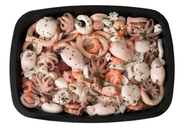 Marinuotų jūrų gėrybių užkandis, 1 kg