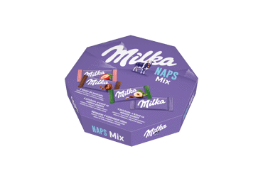 Набор конфет из молочного шоколада MILKA SINGLE, 138 г