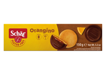 Sausainiai su apelsinų ir šokoladų įdaru SCHAR, 150 g
