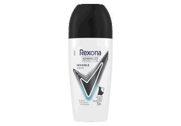 Women's Roll-On Deodorant REXONA INVISIBLE AQUA, 50 ml