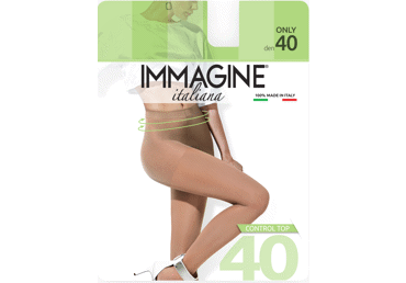 Moteriškos pėdkelnės IMMAGINE Italiana Only40, 3 d.,neutro