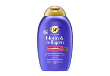 Hair Conditioner OGX with Biotin and Collagen, 385 ml