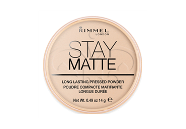 Kompaktinė pudra RIMMEL STAY MATTE, Nr. 003, PEACH GLOW, 14 g