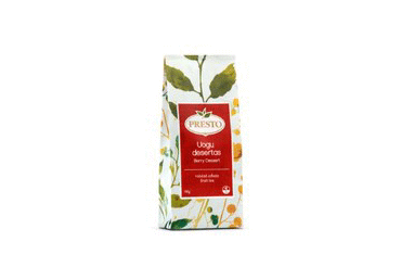 Vaisinė arbata PRESTO (UOGŲ DESERTAS), 90 g