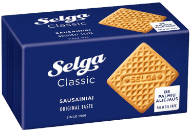 Sausainiai SELGA CLASSIC, 180 g