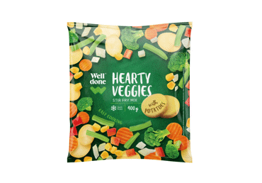 Vegetable mix WELL DONE with potatoes, 400 g