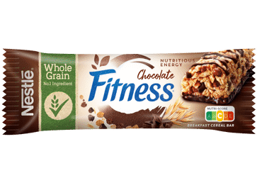 Dribsnių batonėlis NESTLE FITNESS su šokoladu, 23.5 g