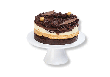 Šokolado skonio tortas su maskarponės sūrio kremu, vidutinis, 1 kg