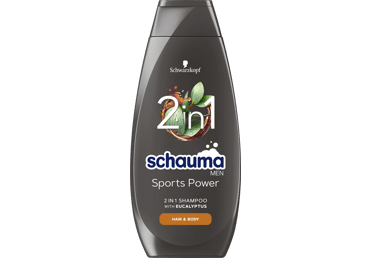 Vyriškas plaukų šampūnas SCHAUMA Men Power, 400 ml