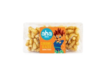 Kukurūzų lazdelės su karamele AHA, 75 g