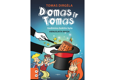 Knyga T. Dirgėla DOMAS IR TOMAS. GEDIMINO BOKŠTO BYLA, 1 vnt.