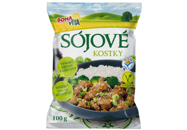 Soy cubes BONA VITA, 100 g