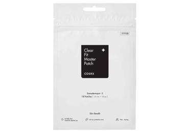 COSRX CLEAR FIT MASTER PATCH pleistrai spuogams, 18 vnt.