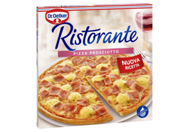 Frozen pizza DR. OETKER RISTORANTE PROSCIUTTO, 340 g