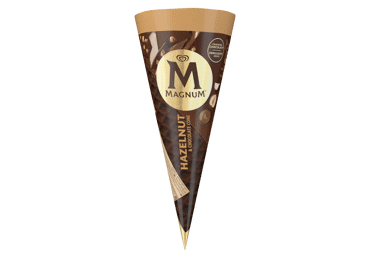 Valgomieji ledai MAGNUM, lazdynų riešutų ir šokolado skonio, 82 g