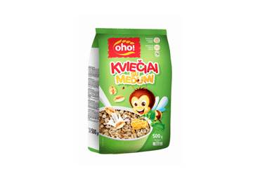 Kviečiai su medumi OHO, 500 g