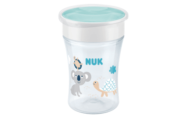 Mokomasis puodelis NUK MAGIC, 230 ml, nuo 8 mėn., 1 vnt.