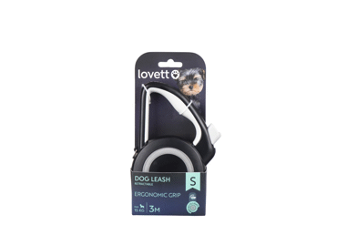 Automatinis pavadėlis LOVETT, 3 m, 15 kg, 1 vnt.