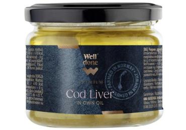 Menkių kepenėlės WELL DONE PREMIUM, 250 g