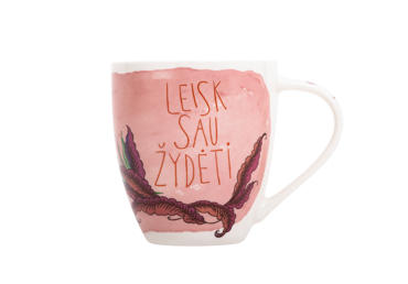 Puodelis LEISK SAU ŽYDĖTI. BEATOS VIRTUVĖ, 495 ml, 1 vnt.