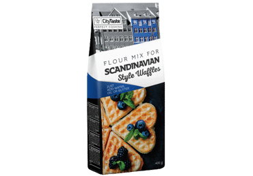 Miltinis mišinys CITY TASTE vafliams kepti, 400 g