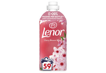 Fabric softener LENOR Cherry Blossom & Sage, 59 washes, 1239ml