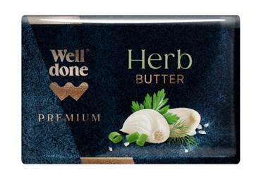 Sviestas su žolelėmis WELL DONE PREMIUM, 62 % rieb., 125 g