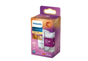 LED lemputė PHILIPS (GU10, PAR16, 50W, 2200-2700K, 345lm)