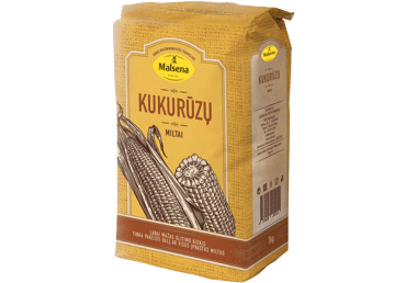 Kukurūzų miltai MALSENA, 1 kg
