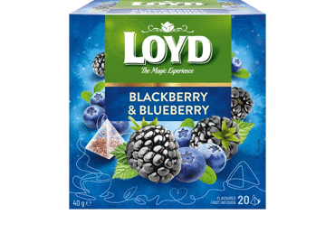 Vaisinė gervuogių ir mėlynių arbata LOYD, 40 g