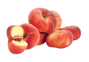 Flat peaches with white flesh, 1 kg