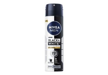 NIVEA MEN BLACK&WHITE Epic Night spray antiperspirant for men, 150 ml
