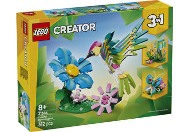 Konstruktorius LEGO Laukiniai Paukščiai: Kolibris