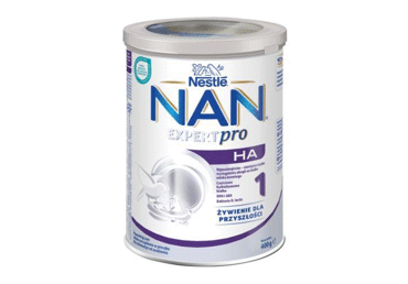 Pradinio maitinimo pieno mišinys NESTLE NAN EXPERTPRO HA 1 (0+mėn.), 400 g