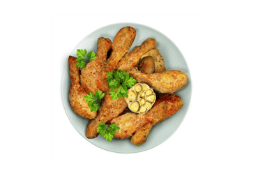 Keptos ŽARIJOS viščiukų broilerių blauzdelės, 1 kg