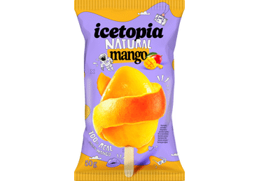 Šaldytas mangas ant pagaliuko ICETOPIA, 50 g