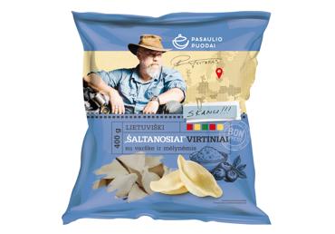PASAULIO PUODAI virtiniai su varške ir mėlynėmis, 400 g