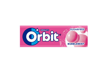 Chewing gum ORBIT BUBBLEMINT, 14 g