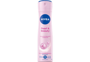 NIVEA Purškiamasis dezodorantas PEARL& BEAUTY moterims, 150 ml