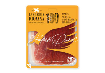 Vytintas kumpis JAMON SERRANO DUROC, nerūšinis gaminys, 100 g